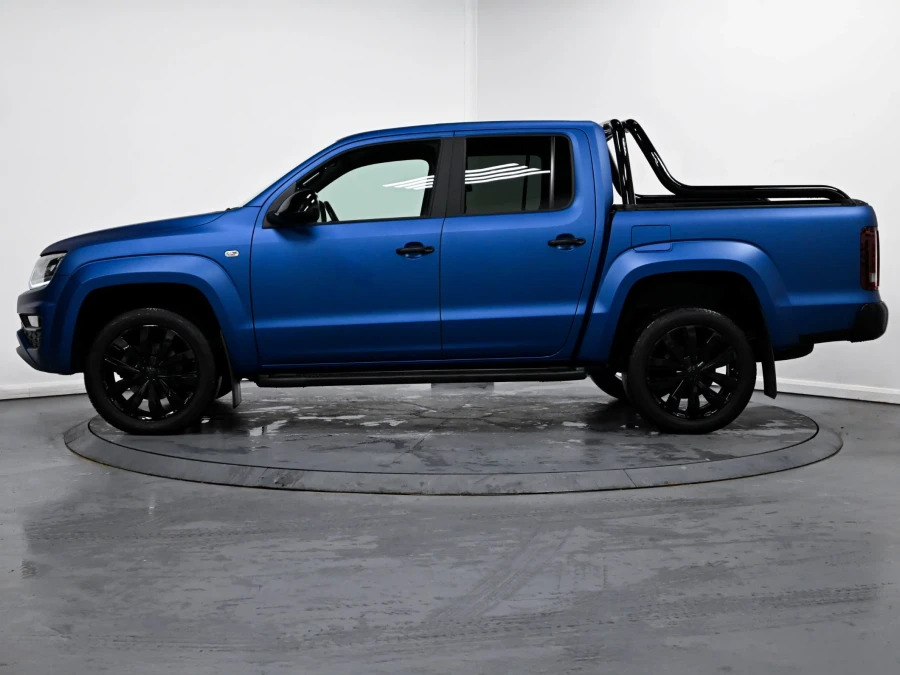 Volkswagen Amarok 3.0 Tdi V6 Black Edition Pickup Double Cab Die Blue #4