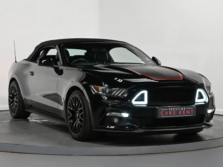 Ford Mustang 2.3T Ecoboost Convertible Euro 6 HV18XEZ Black #6