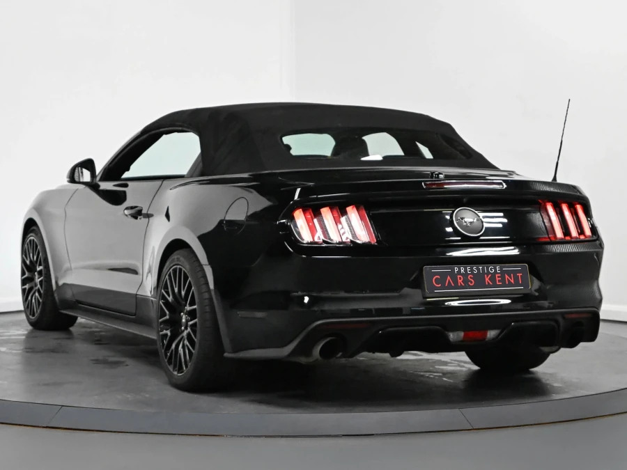 Ford Mustang 2.3T Ecoboost Convertible Euro 6 HV18XEZ Black #3