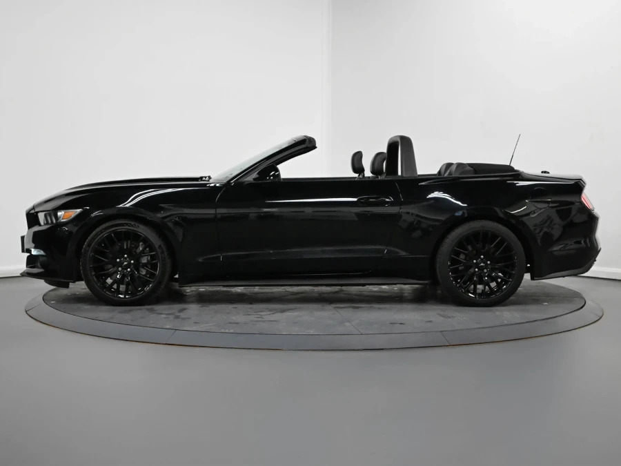 Ford Mustang 2.3T Ecoboost Convertible Euro 6 HV18XEZ Black #4