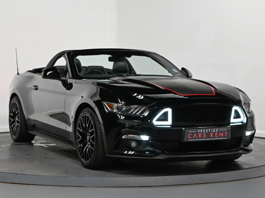 Ford Mustang 2.3T Ecoboost Convertible Euro 6 Black