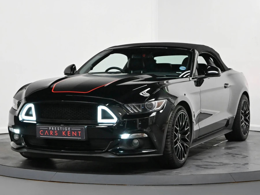 Ford Mustang 2.3T Ecoboost Convertible Euro 6 HV18XEZ Black #5