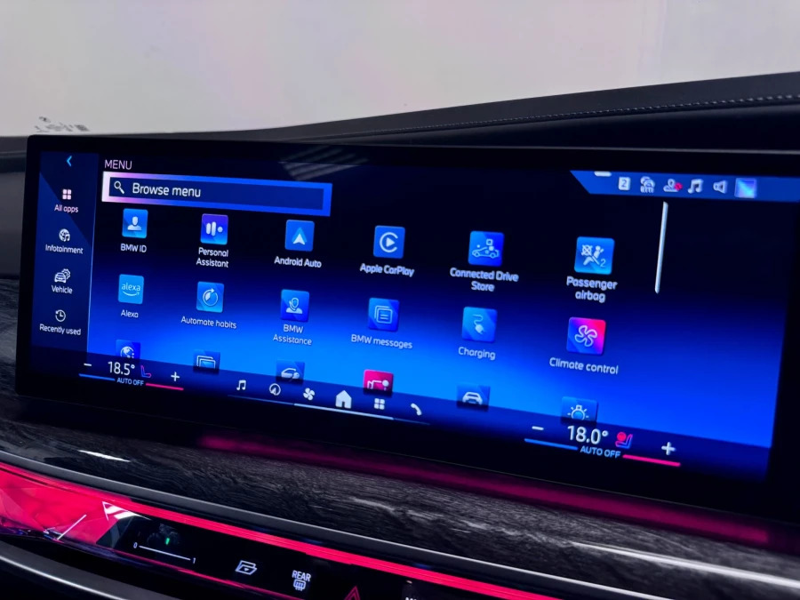 BMW i7 I7 Xdrive60 M Sport Black #6