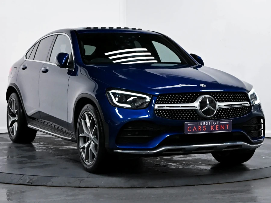 Mercedes-Benz GLC Class 2.0 Glc300d Amg Line Premium Plus Coupe Dies Blue