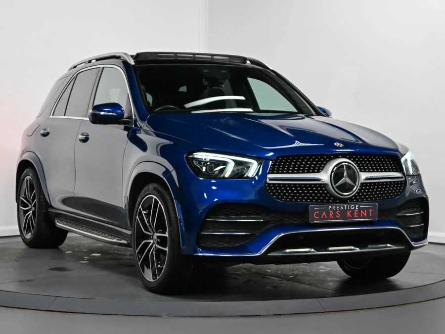 Mercedes-Benz GLE Class 3.0 Gle450h Mhev Amg Line Premium Plus Suv P Blue
