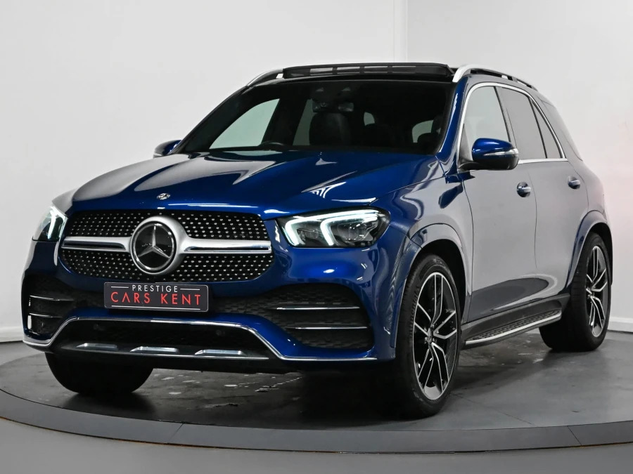 Mercedes-Benz GLE Class 3.0 Gle450h Mhev Amg Line Premium Plus Suv P Blue #5