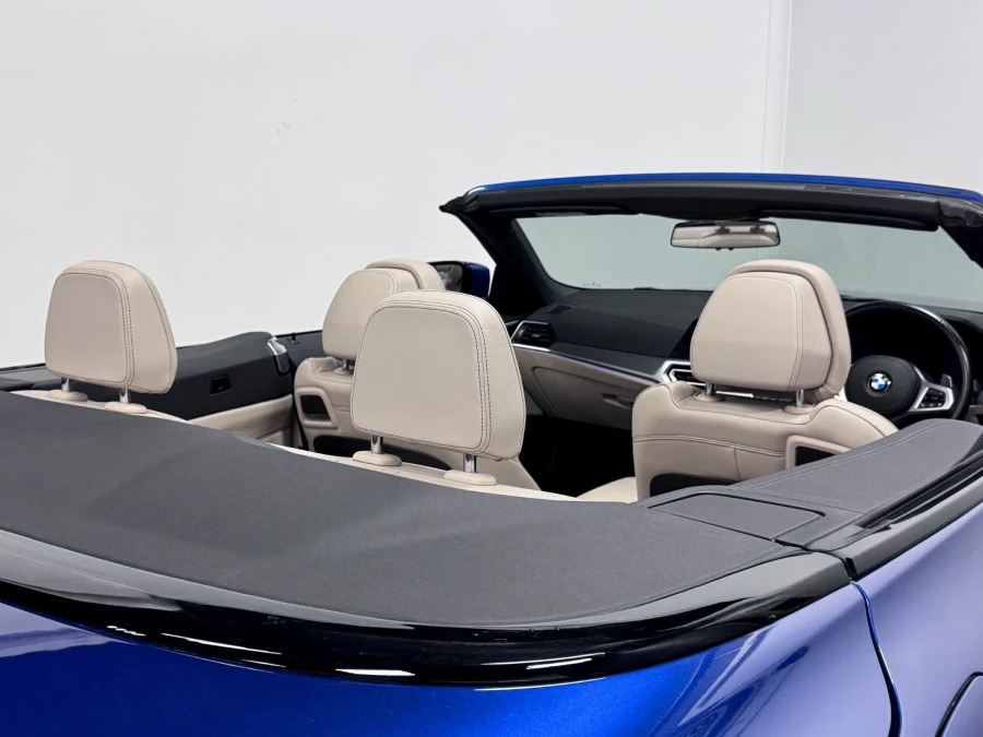 BMW 4 Series 420I M Sport Convertible Blue #6