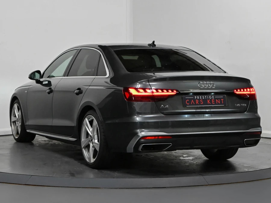 Audi A4 2.0 Tdi 35 S Line Saloon S Tronic Euro LM73XJX Grey #3