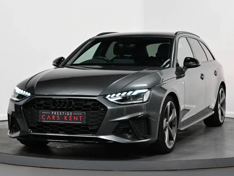 Audi A4 Avant 2.0 Tfsi 35 Black Edition Estate S Tron ND71OAA Grey #5