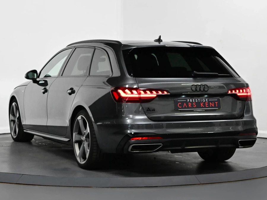 Audi A4 Avant 2.0 Tfsi 35 Black Edition Estate S Tron ND71OAA Grey #3