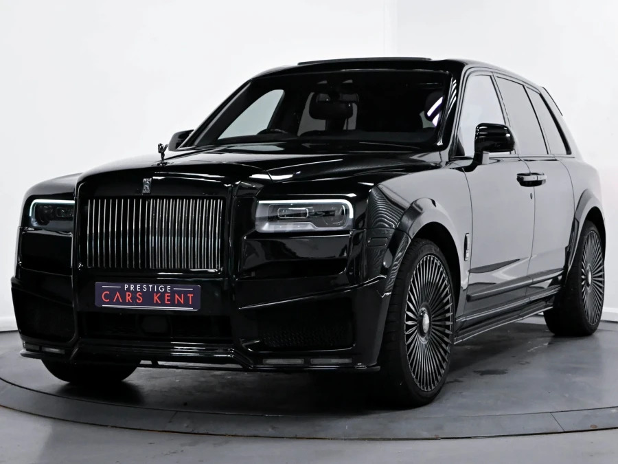 Rolls-Royce Cullinan 6.75 V12 Black Badge Suv 4Wd Euro Black #5