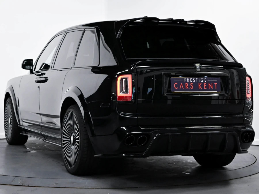 Rolls-Royce Cullinan 6.75 V12 Black Badge Suv 4Wd Euro Black #3