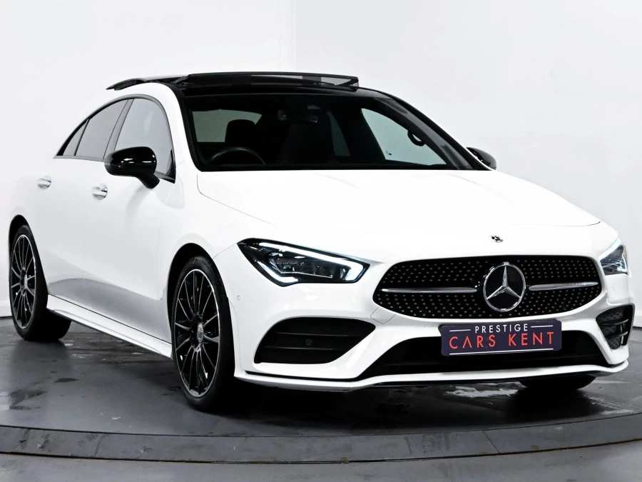 Mercedes-Benz CLA Class 1.3 Cla200 Amg Line Night Edition Premium Plus C White
