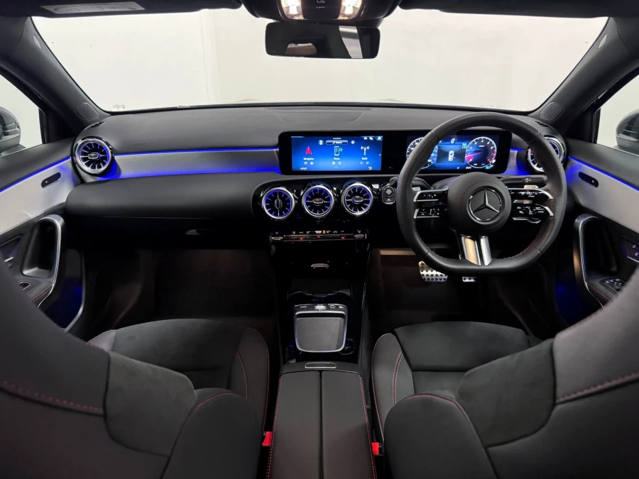 Mercedes-Benz A Class 1.3 A200h Mhev Amg Line Executive Hatchback WA25POH Black #2