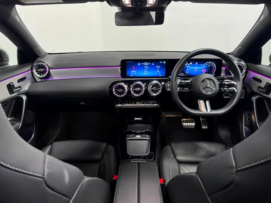 Mercedes-Benz CLA Class 1.3 Cla200h Mhev Amg Line Premium Plus Coupe KS73FWP White #2