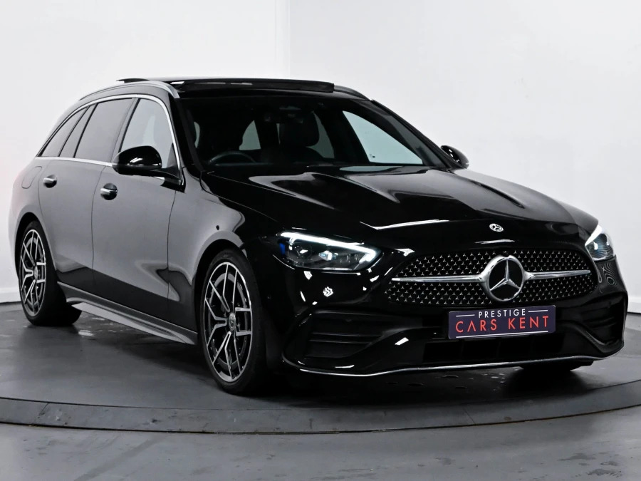 Mercedes-Benz C Class 2.0 C300h Mhev Amg Line Premium Plus Estate Black