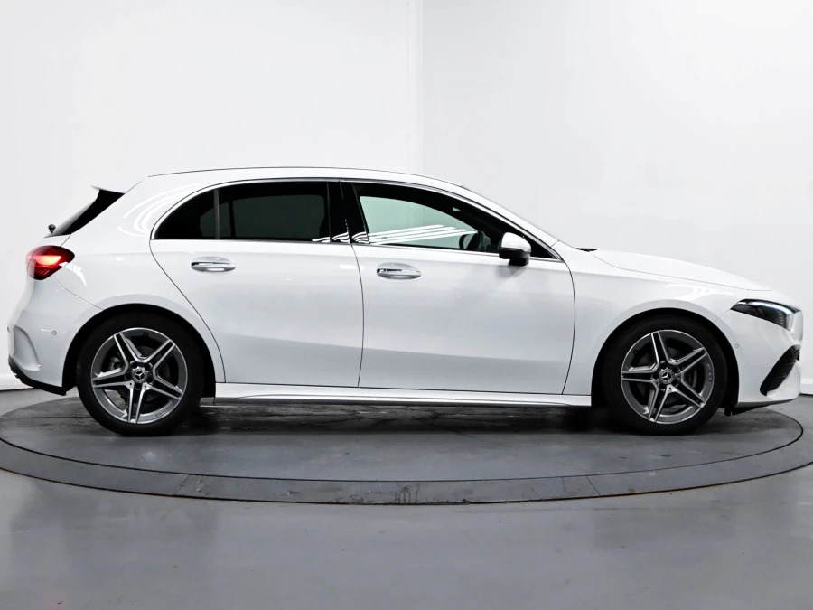 Mercedes-Benz A Class 1.3 A200h Mhev Amg Line Executive Hatchback GJ73MTY White #5