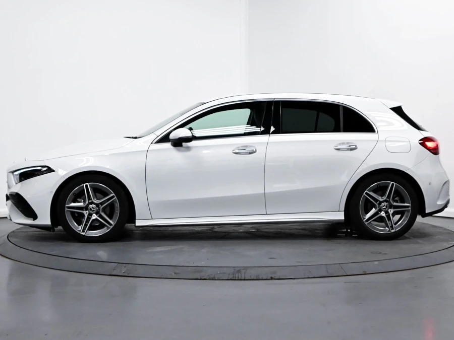 Mercedes-Benz A Class 1.3 A200h Mhev Amg Line Executive Hatchback GJ73MTY White #4