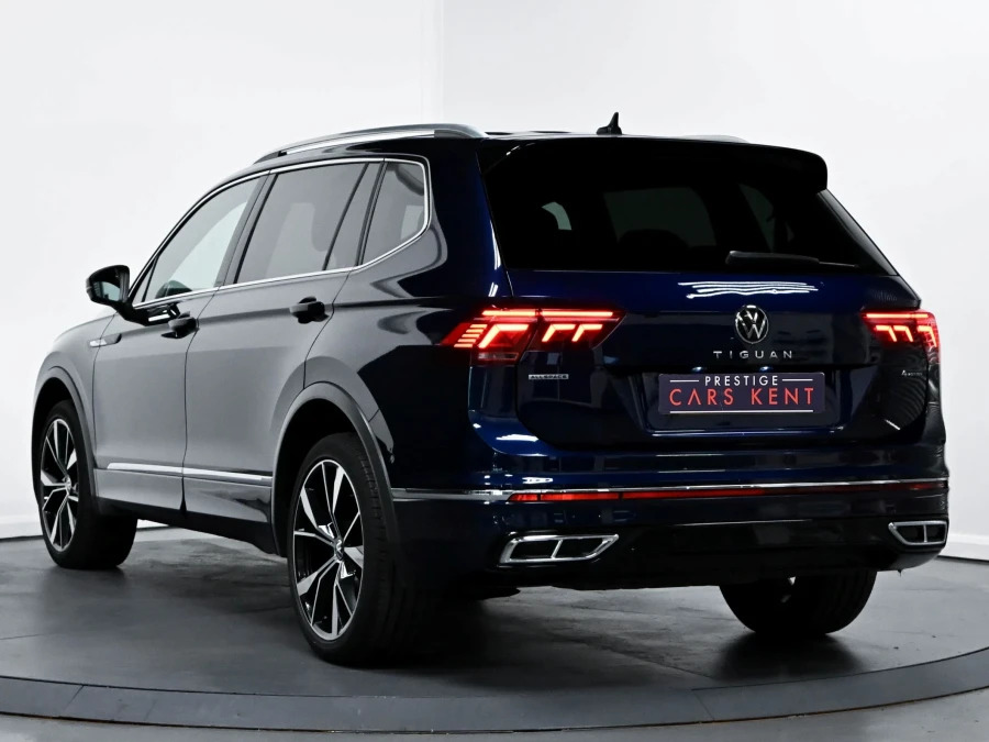Volkswagen Tiguan Allspace 2.0 Tsi R-line Suv Dsg 4Motion Euro 6 Blue #3