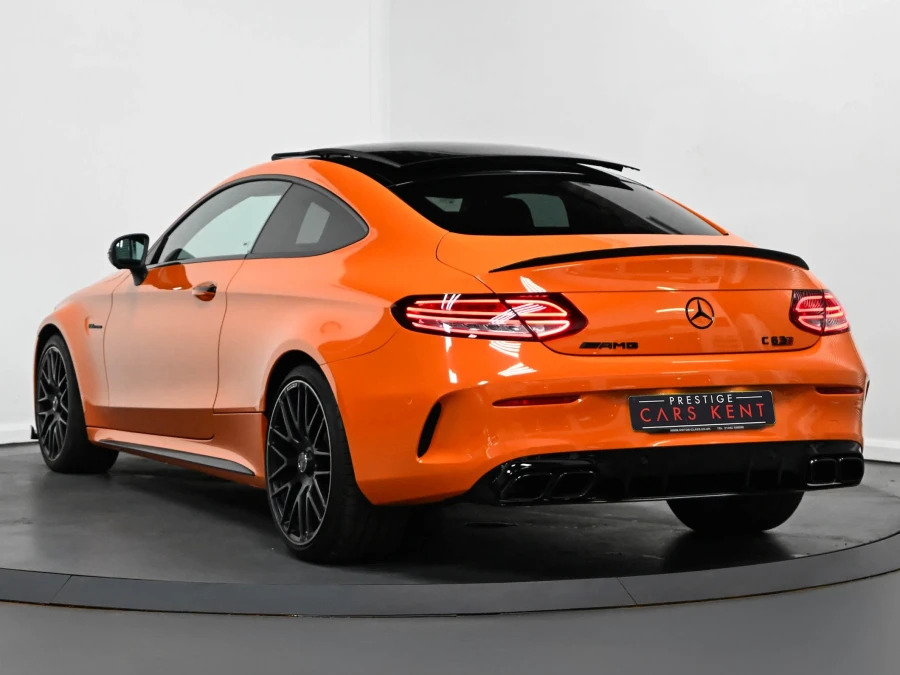 Mercedes-Benz C Class 4.0 C63 V8 Biturbo Amg S Night Edition Prem Plus Grey #3