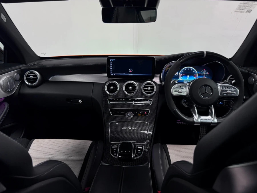 Mercedes-Benz C Class 4.0 C63 V8 Biturbo Amg S Night Edition Prem Plus Grey #2