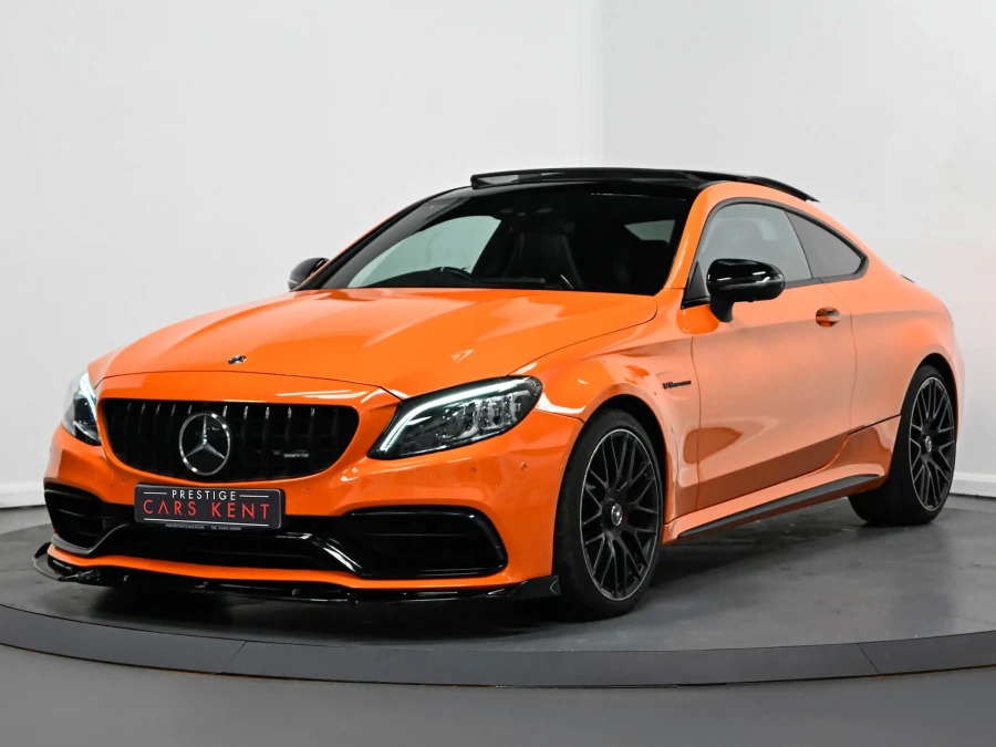 Mercedes-Benz C Class 4.0 C63 V8 Biturbo Amg S Night Edition Prem Plus Grey #6