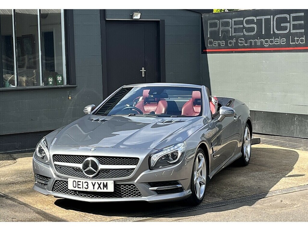 Mercedes-Benz SL Class Sl500 V8 Blueefficiency Red