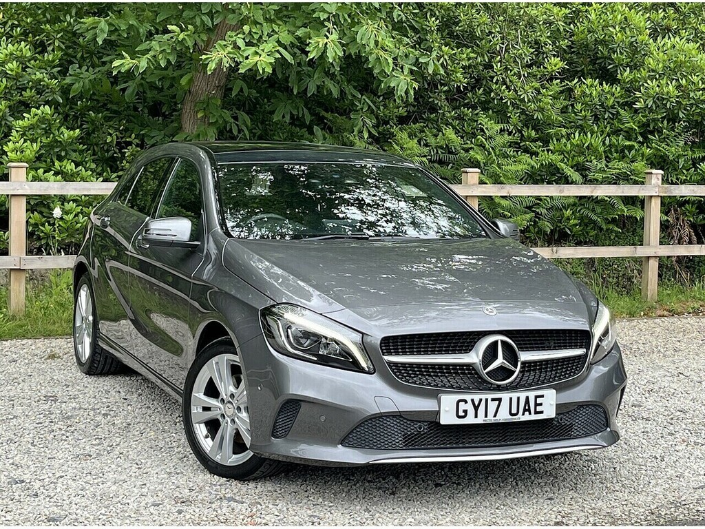Mercedes-Benz A Class A200d Sport GY17UAE Black #2