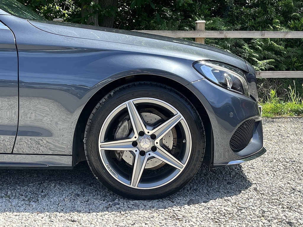 Mercedes-Benz C Class Coupe Silver #9