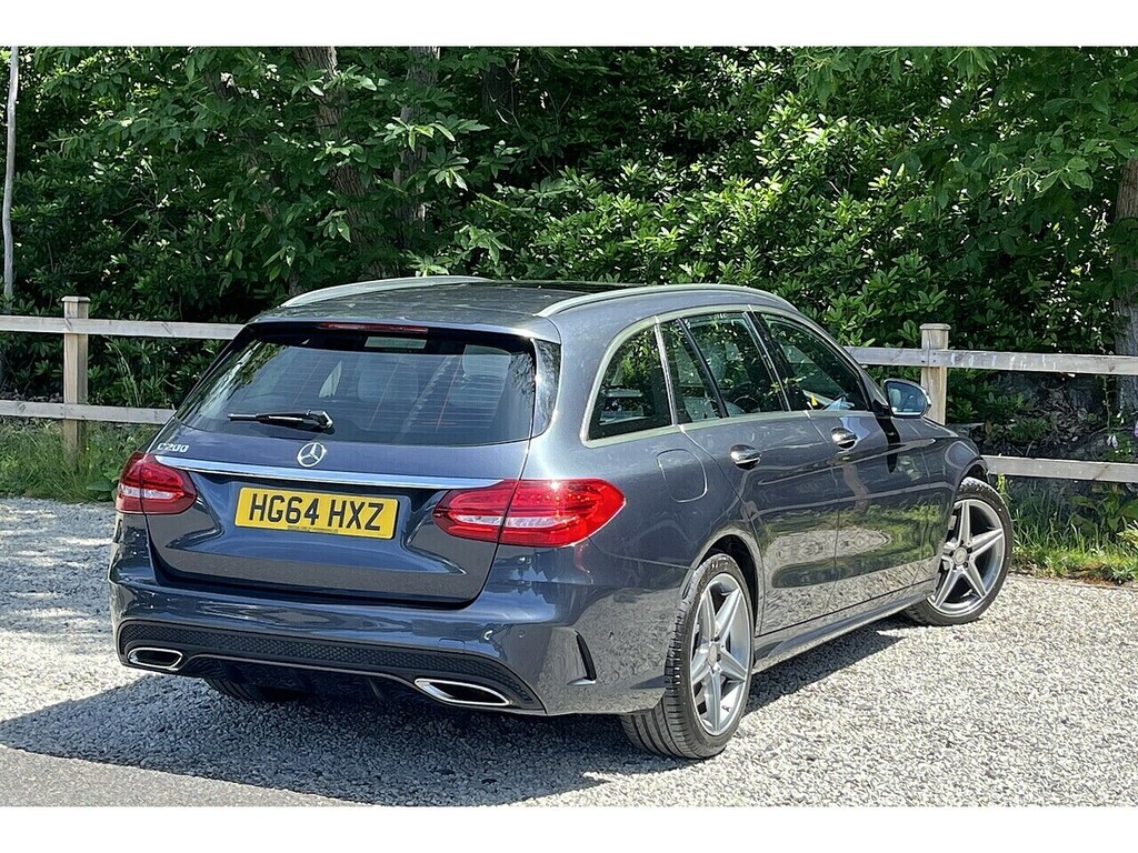 Mercedes-Benz C Class C200 Amg Line Grey #4