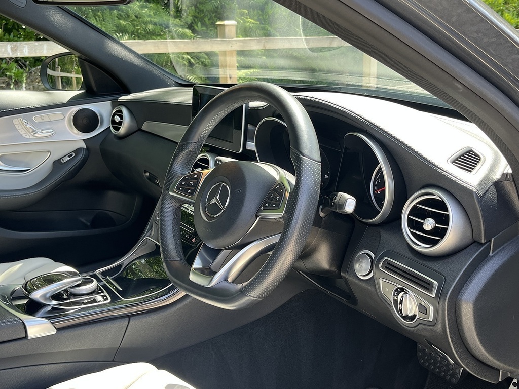 Mercedes-Benz C Class Coupe Silver #15