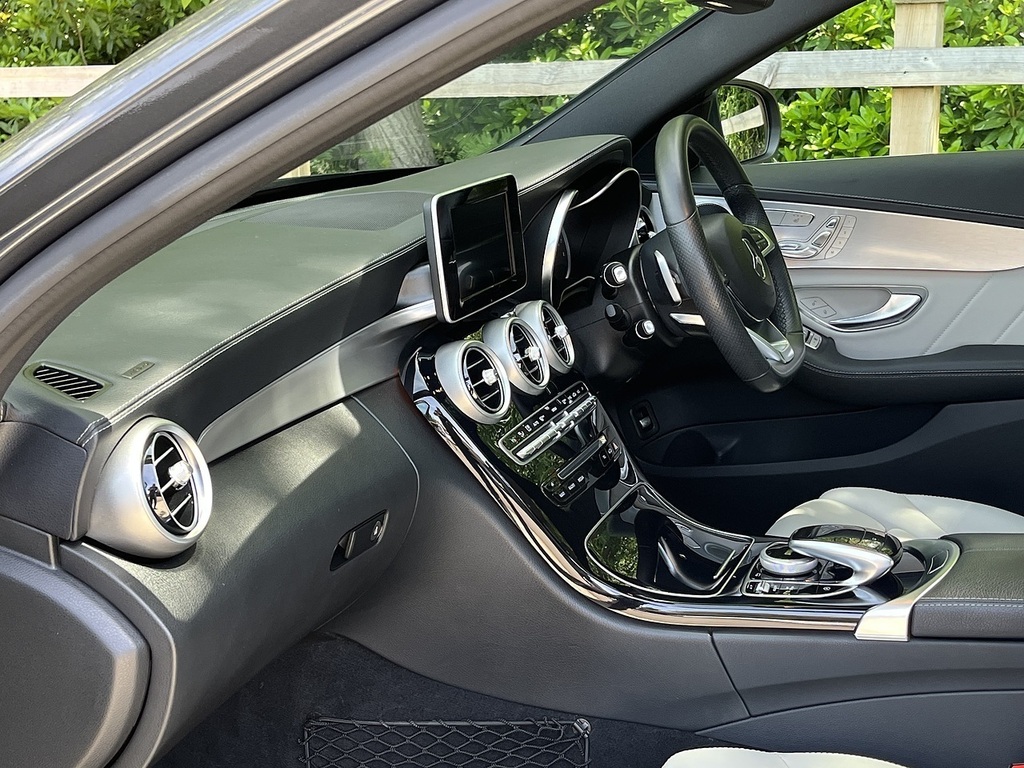 Mercedes-Benz C Class Coupe Silver #18