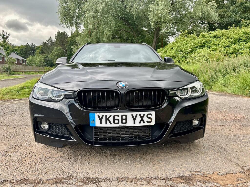 BMW 3 Series Estate 2.0 320D M Sport Shadow Edition Touring Aut YK68YXS Black