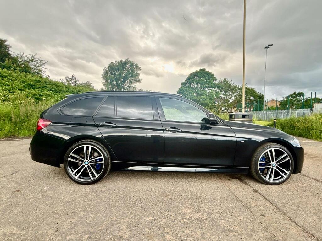 BMW 3 Series Estate 2.0 320D M Sport Shadow Edition Touring Aut YK68YXS Black #3