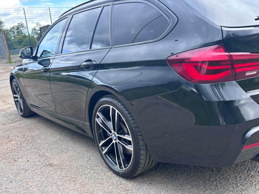 BMW 3 Series Estate 2.0 320D M Sport Shadow Edition Touring Aut YK68YXS Black #6