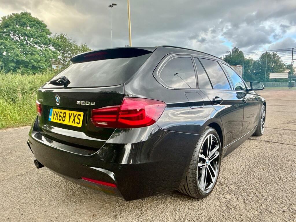 BMW 3 Series Estate 2.0 320D M Sport Shadow Edition Touring Aut YK68YXS Black #4