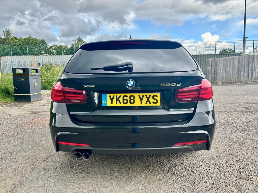 BMW 3 Series Estate 2.0 320D M Sport Shadow Edition Touring Aut YK68YXS Black #5