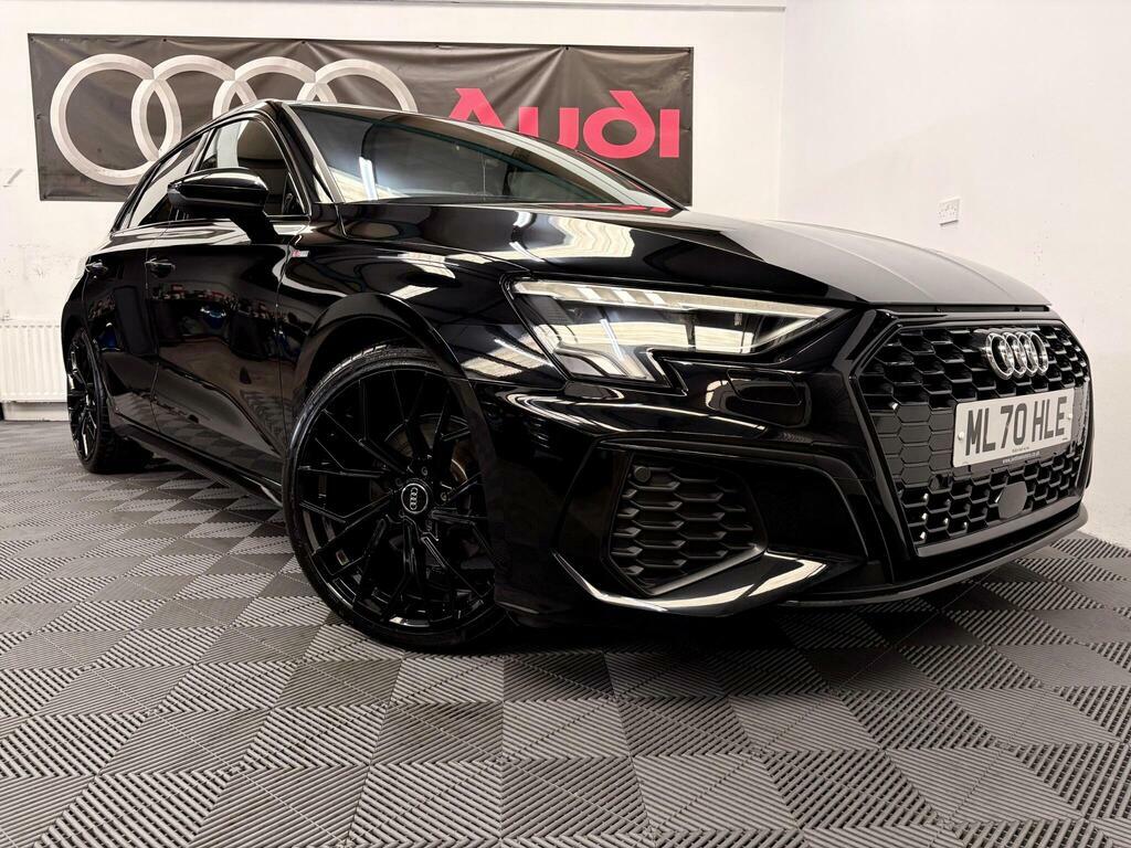 Audi A3 2.0 Tdi 35 S Line Sportback S Tronic Euro 6 S S Black
