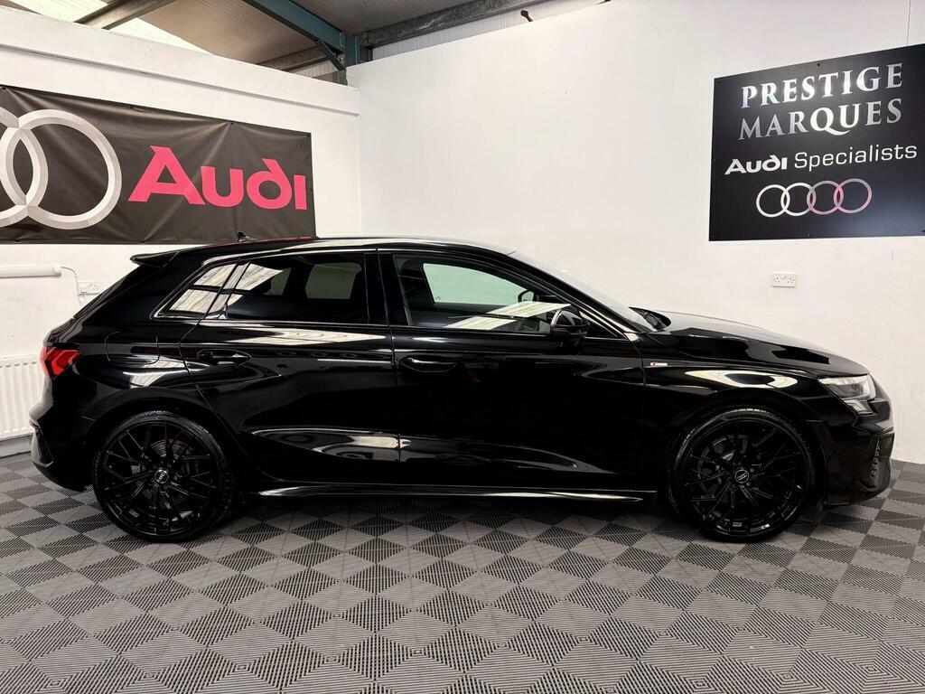 Audi A3 2.0 Tdi 35 S Line Sportback S Tronic Euro 6 S S Black #2