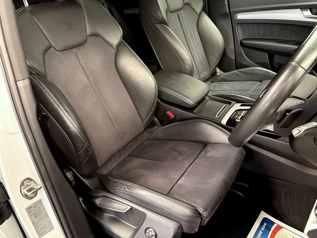 Audi Q5 2.0 Tdi Quattro S Line 202 Bhp White #7