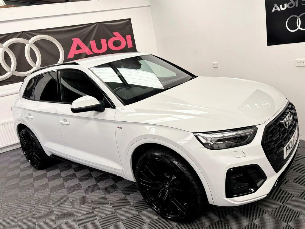 Audi Q5 2.0 Tdi Quattro S Line 202 Bhp White #10