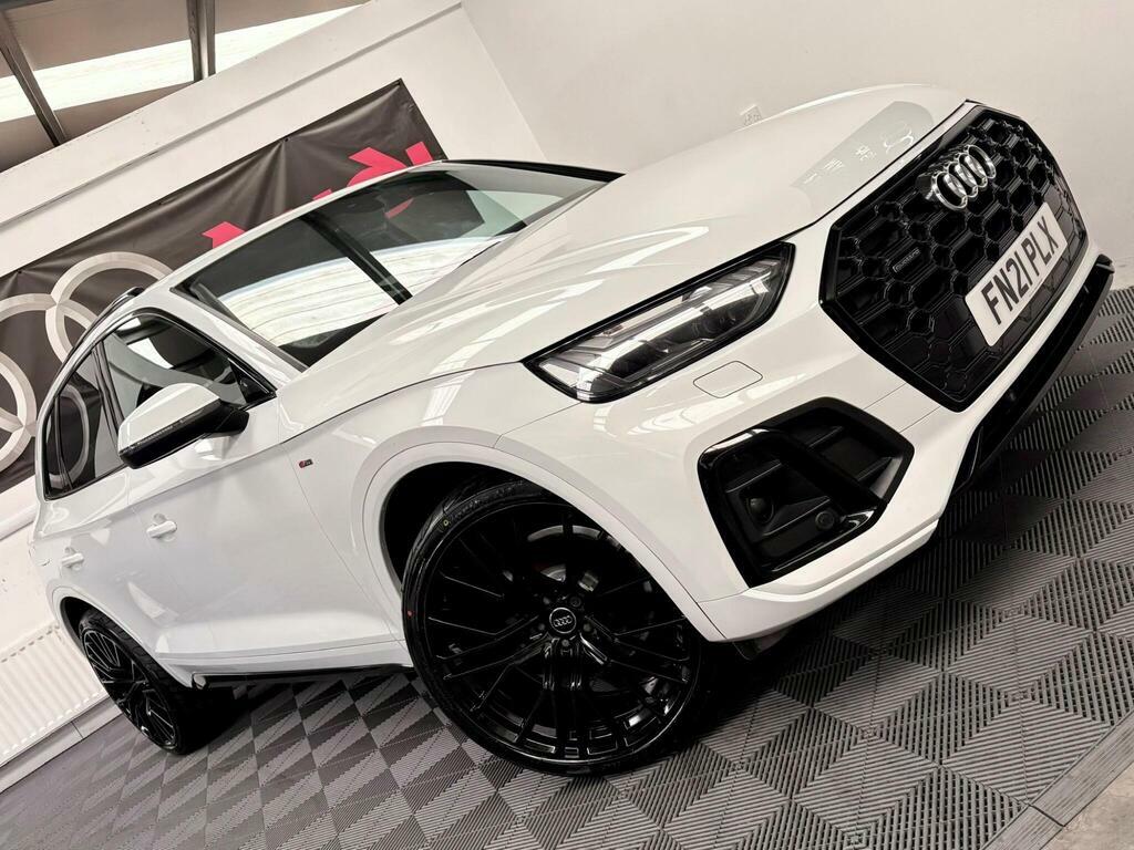 Audi Q5 2.0 Tdi Quattro S Line 202 Bhp White #12