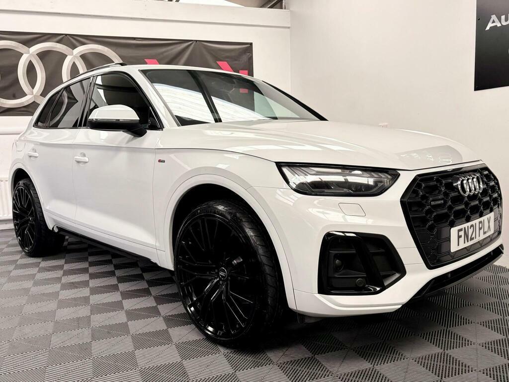 Audi Q5 2.0 Tdi 40 S Line S Tronic Quattro Euro 6 S S White #4