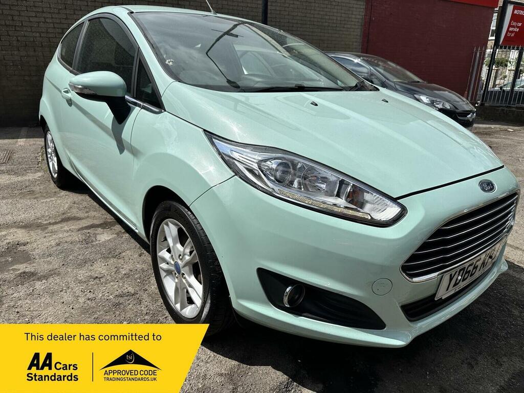 Ford Fiesta 1.0T Ecoboost Zetec Euro 6 Ss Green