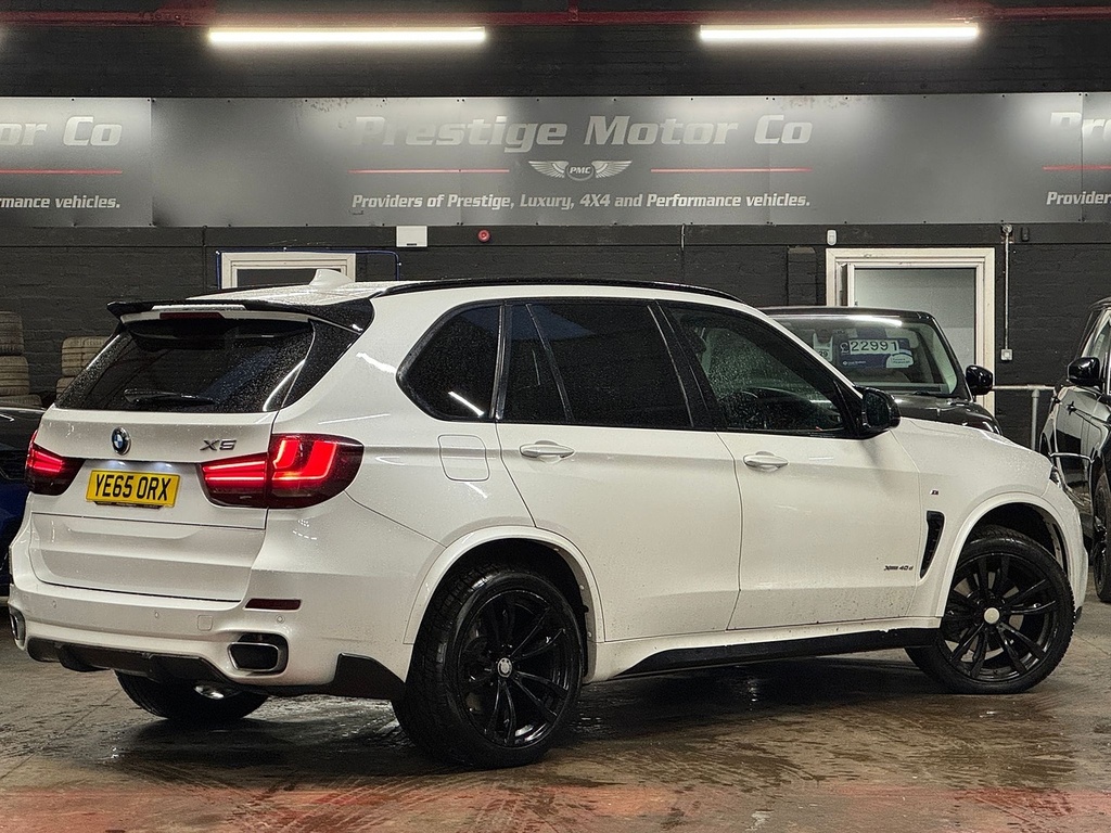 BMW X5 40D M Sport White #4