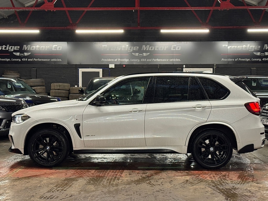 BMW X5 40D M Sport White #6