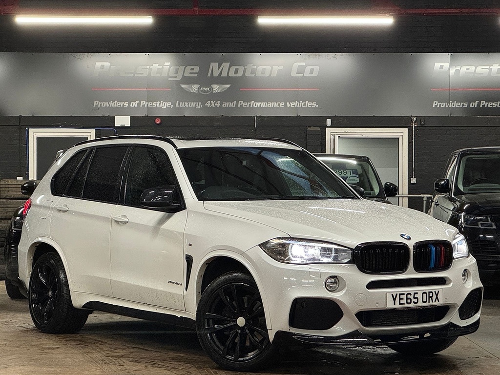 BMW X5 40D M Sport White #2