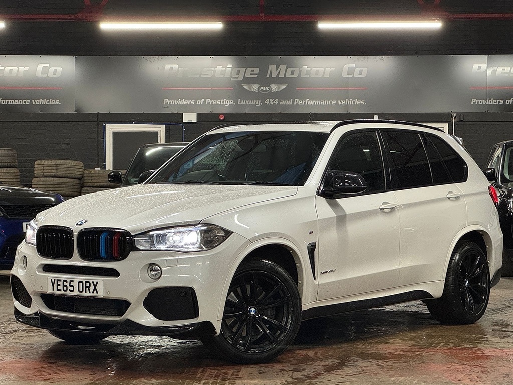 BMW X5 40D M Sport White