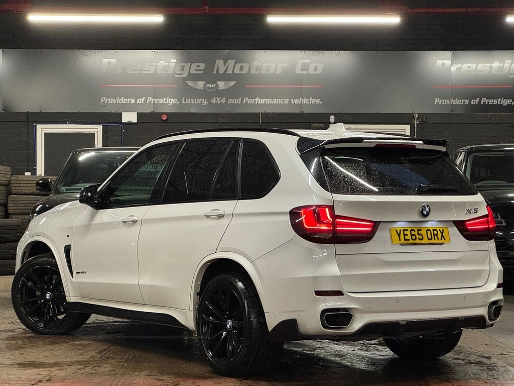 BMW X5 40D M Sport White #5