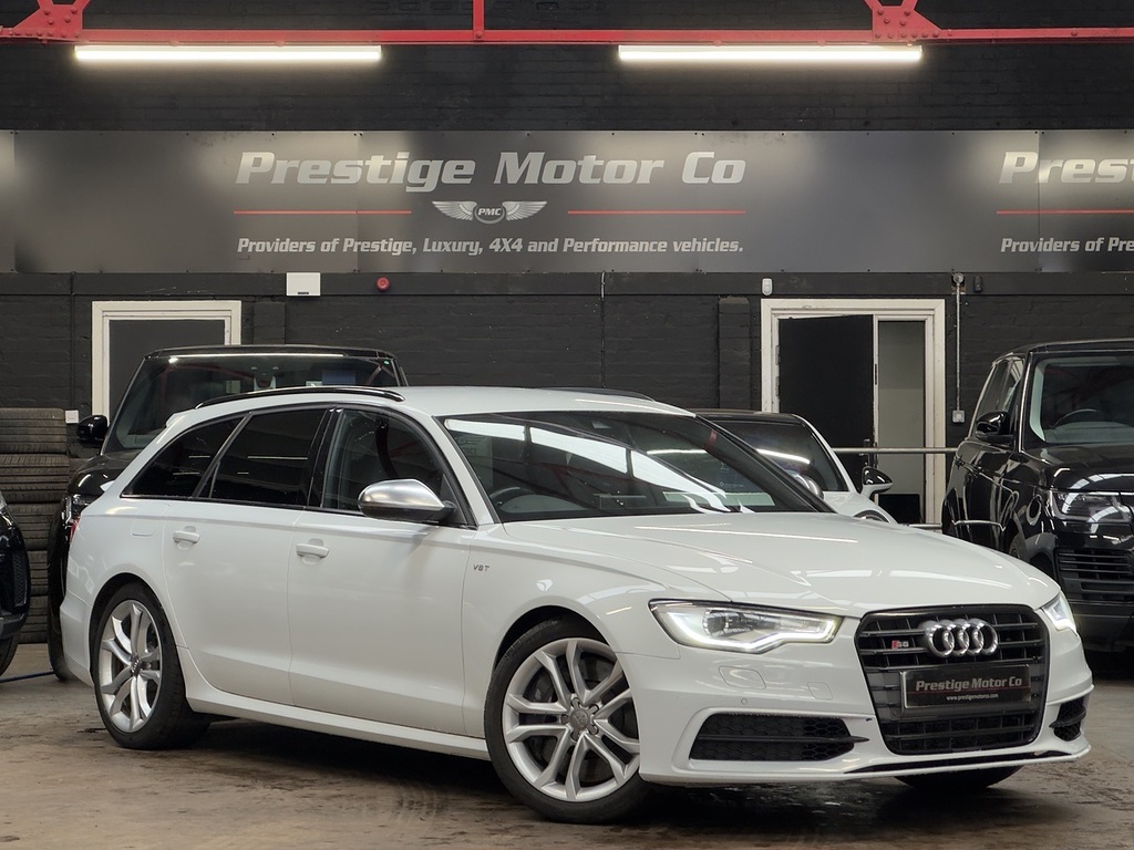 Audi S6 Avant Tfsi V8 White #2